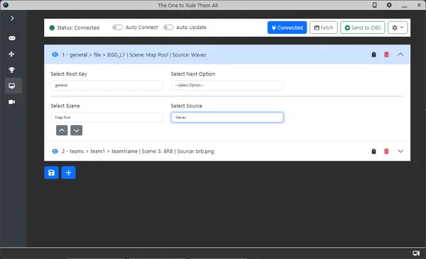 Live scoreboard manager for competitive gaming events