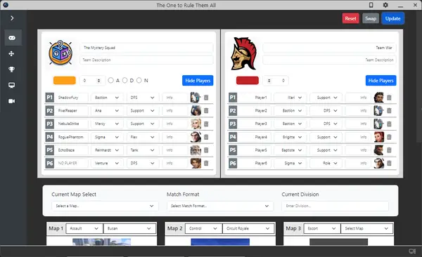 Tournament management system for high school and college esports